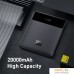 Внешний аккумулятор Baseus Blade Power Digital Display 20000mAh (черный). Фото №5