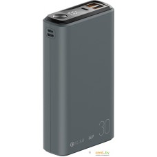 Внешний аккумулятор Olmio QS-30 30000mAh (темно-серый)