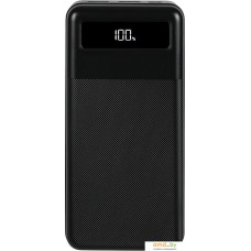 Внешний аккумулятор TFN Porta LCD PD 22.5W 30000mAh (черный)