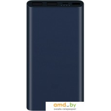 Портативное зарядное устройство Xiaomi Mi Power Bank 2S 10000mAh (темно-синий)