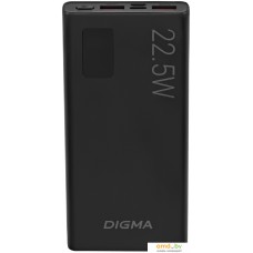 Внешний аккумулятор Digma DGPF10A 10000mAh (черный)