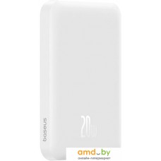 Внешний аккумулятор Baseus Magnetic Mini Wireless Fast Charge Power Bank 20W 5000mAh (белый)