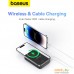 Внешний аккумулятор Baseus MagPro Magnetic Bracket Wireless Fast-Charging Power Bank 20W 5000mAh (черный). Фото №17