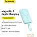 Внешний аккумулятор Baseus Magnetic Fast Charge Power Bank Type-C Edition 30W 10000mAh (мятный). Фото №12