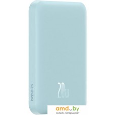 Внешний аккумулятор Baseus Magnetic Mini Wireless Fast Charge Power Bank 20W 5000mAh (голубой)