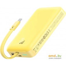 Внешний аккумулятор Baseus Magnetic Fast Charge Power Bank Type-C Edition 30W 10000mAh (желтый)