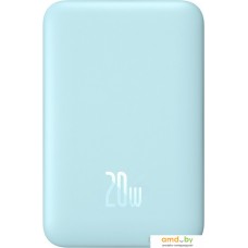 Внешний аккумулятор Baseus Magnetic Mini Air Wireless Fast Charge Power Bank 20W 10000mAh (голубой)