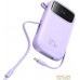 Внешний аккумулятор Baseus Qpow2 Dual-Cable Digital Display Fast Charge Power Bank 22.5W 20000mAh (сиреневый). Фото №1