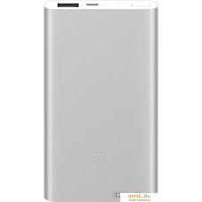 Портативное зарядное устройство Xiaomi Mi Power Bank 2 5000mAh (серебристый)