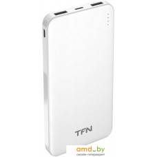 Портативное зарядное устройство TFN SlimDuo 10000mAh (белый)