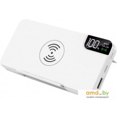 Внешний аккумулятор Kinetic gPro QI 10000mAh (белый)