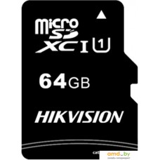 Карта памяти Hikvision microSDXC HS-TF-C1/64G 64GB