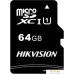 Карта памяти Hikvision microSDXC HS-TF-C1/64G 64GB. Фото №1