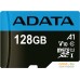 Карта памяти ADATA Premier AUSDX128GUICL10A1-RA1 microSDXC 128GB (с адаптером). Фото №2