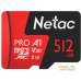Карта памяти Netac 512GB P500 Extreme Pro NT02P500PRO-512G-R (с адаптером). Фото №1