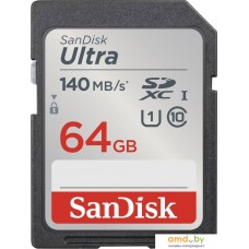 Карта памяти SanDisk Ultra SDXC SDSDUNB-064G-GN6IN 64GB