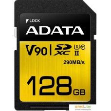 Карта памяти ADATA Premier ONE ASDX128GUII3CL10-C SDXC 128GB