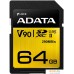 Карта памяти ADATA Premier ONE ASDX64GUII3CL10-C SDXC 64GB. Фото №1