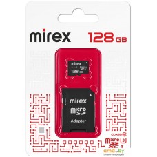 Карта памяти Mirex microSDXC 13613-AD3UH128 128GB (с адаптером)