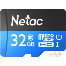 Карта памяти Netac P500 Standard 32GB NT02P500STN-032G-R + адаптер