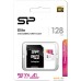 Карта памяти Silicon-Power Elite microSDXC SP128GBSTXBV1V20SP 128GB (с адаптером). Фото №2