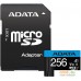 Карта памяти ADATA Premier AUSDX256GUICL10A1-RA1 microSDXC 256GB (с адаптером). Фото №1