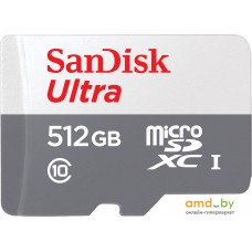 Карта памяти SanDisk Ultra microSDXC SDSQUNR-512G-GN3MN 512GB