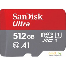 Карта памяти SanDisk Ultra SDSQUAC-512G-GN6MN microSDXC 512GB