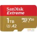 Карта памяти SanDisk Extreme microSDXC SDSQXAV-1T00-GN6MN 1TB. Фото №1