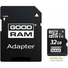 Карта памяти GOODRAM M1AA microSDHC M1AA-0320R12 32GB (с адаптером)