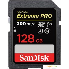 Карта памяти SanDisk Extreme Pro V90 SDXC 128GB SDSDXDK-128G-GN4IN
