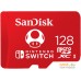 Карта памяти SanDisk Nintendo Switch Licensed Card Super Mario Edition microSDXC 128GB SDSQXAO-128G-GN3ZN. Фото №1