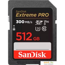 Карта памяти SanDisk Extreme Pro V90 SDXC 512GB SDSDXDK-512G-GN4IN