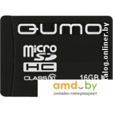 Карта памяти QUMO microSDHC (Class 10) 16GB (QM16GMICSDHC10)