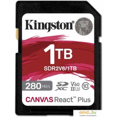 Карта памяти Kingston Canvas React Plus V60 SDXC 1TB