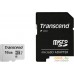 Карта памяти Transcend microSDHC 300S 16GB + адаптер. Фото №1