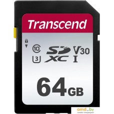 Карта памяти Transcend SDXC 300S 64GB