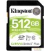 Карта памяти Kingston Canvas Select Plus SDXC 512GB. Фото №1