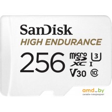 Карта памяти SanDisk High Endurance microSDXC SDSQQNR-256G-GN6IA 256GB