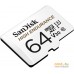 Карта памяти SanDisk High Endurance microSDXC SDSQQNR-064G-GN6IA 64GB (с адаптером). Фото №4