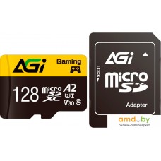 AGI TF138 Supreme microSDXC 128GB AGI128GGSTF138 (с адаптером)