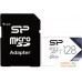 Карта памяти Silicon-Power Elite microSDXC SP128GBSTXBU1V21SP 128GB (с адаптером). Фото №1