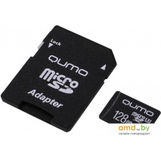 Карта памяти QUMO microSDXC QM128GMICSDXC10U3 128GB