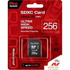 Карта памяти QUMO SDXC QM256GSDXC10U1 256GB