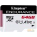 Карта памяти Kingston High Endurance microSDXC 64GB. Фото №1