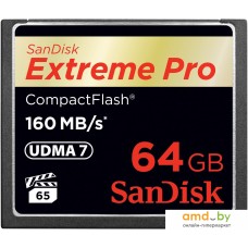 Карта памяти SanDisk Extreme Pro CompactFlash 64GB (SDCFXPS-064G-X46)