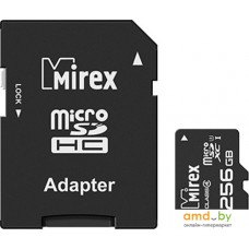 Карта памяти Mirex microSDXC 13613-AD3UH256 256GB (с адаптером)