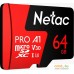 Карта памяти Netac P500 Extreme Pro 64GB NT02P500PRO-064G-S. Фото №2