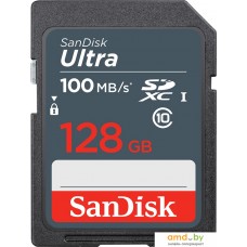 Карта памяти SanDisk Ultra SDXC SDSDUNR-128G-GN3IN 128GB