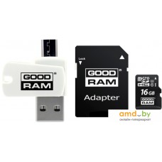 Карта памяти GOODRAM ALL in ONE microSDHC M1A4-0160R12 16GB